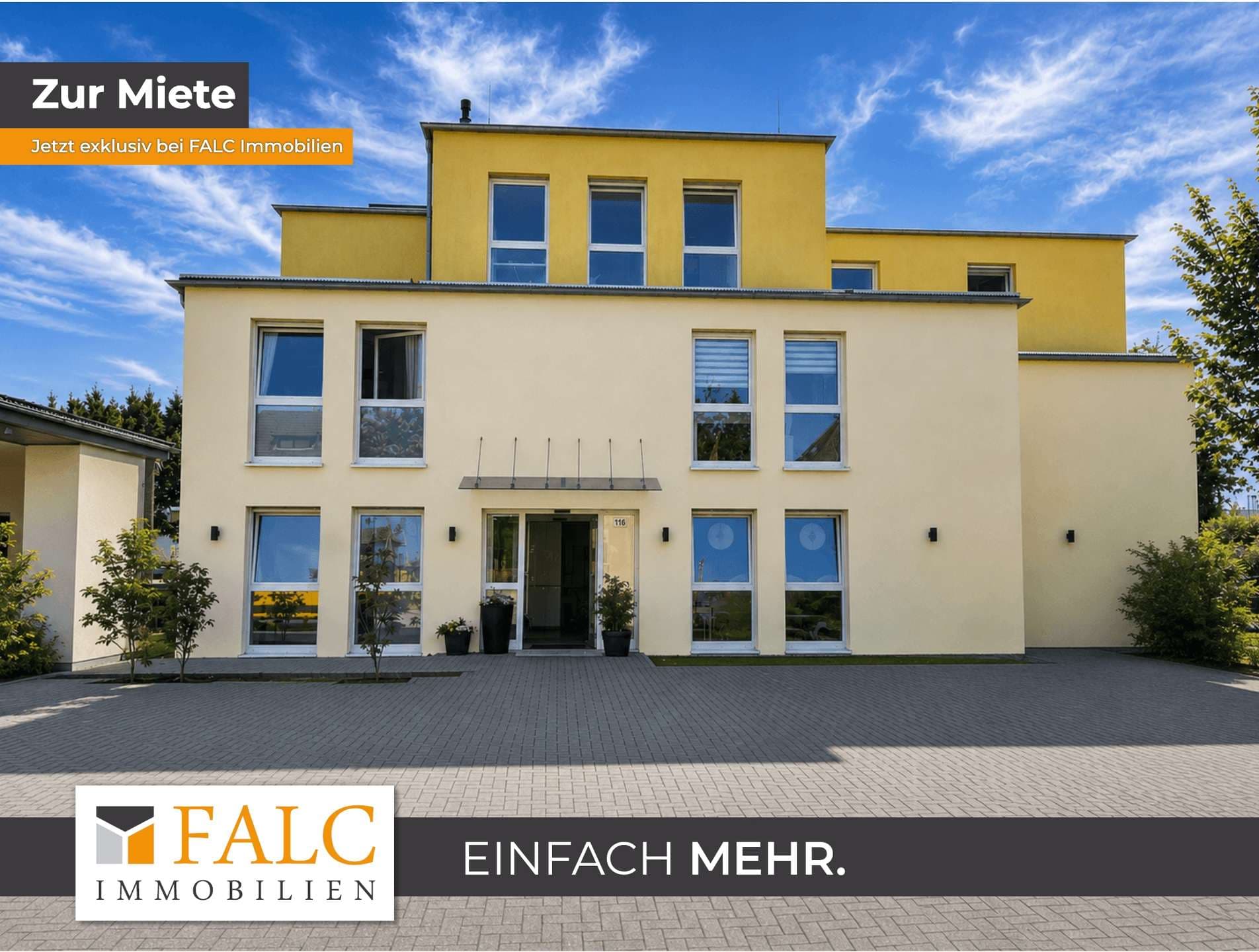 Barrierefrei wohnen mit Sicherheit - Moderne 2 Zimmerwohnung mit Aufzug, Balkon und Pflegeangebot