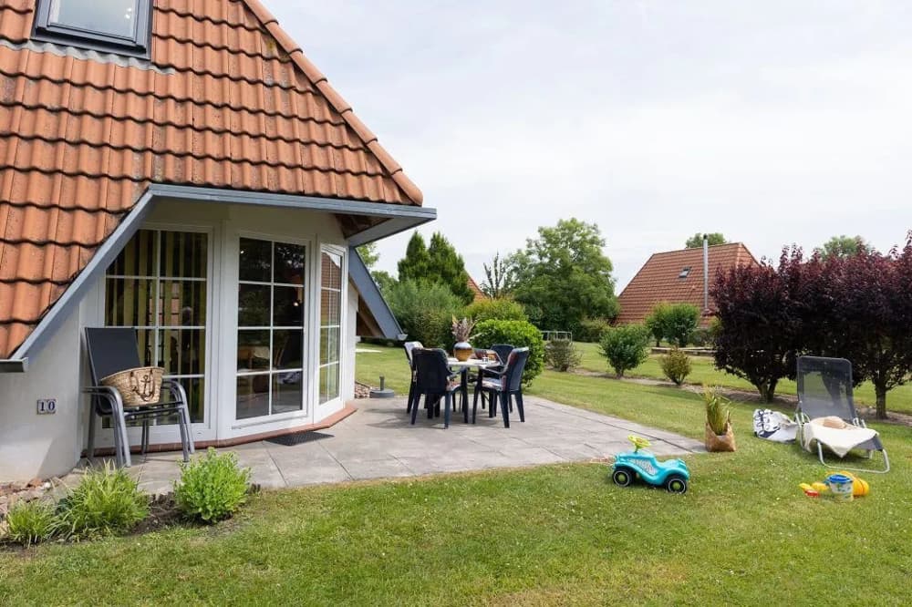 “Nordseeferienhaus im skandinavischen Stil”