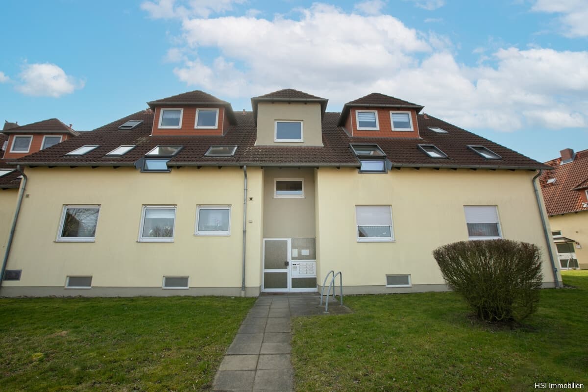 Schöne 2-Zimmer Wohnung in Broistedt -Erbpacht- mit Garage in ruhiger Wohnlage zu verkaufen