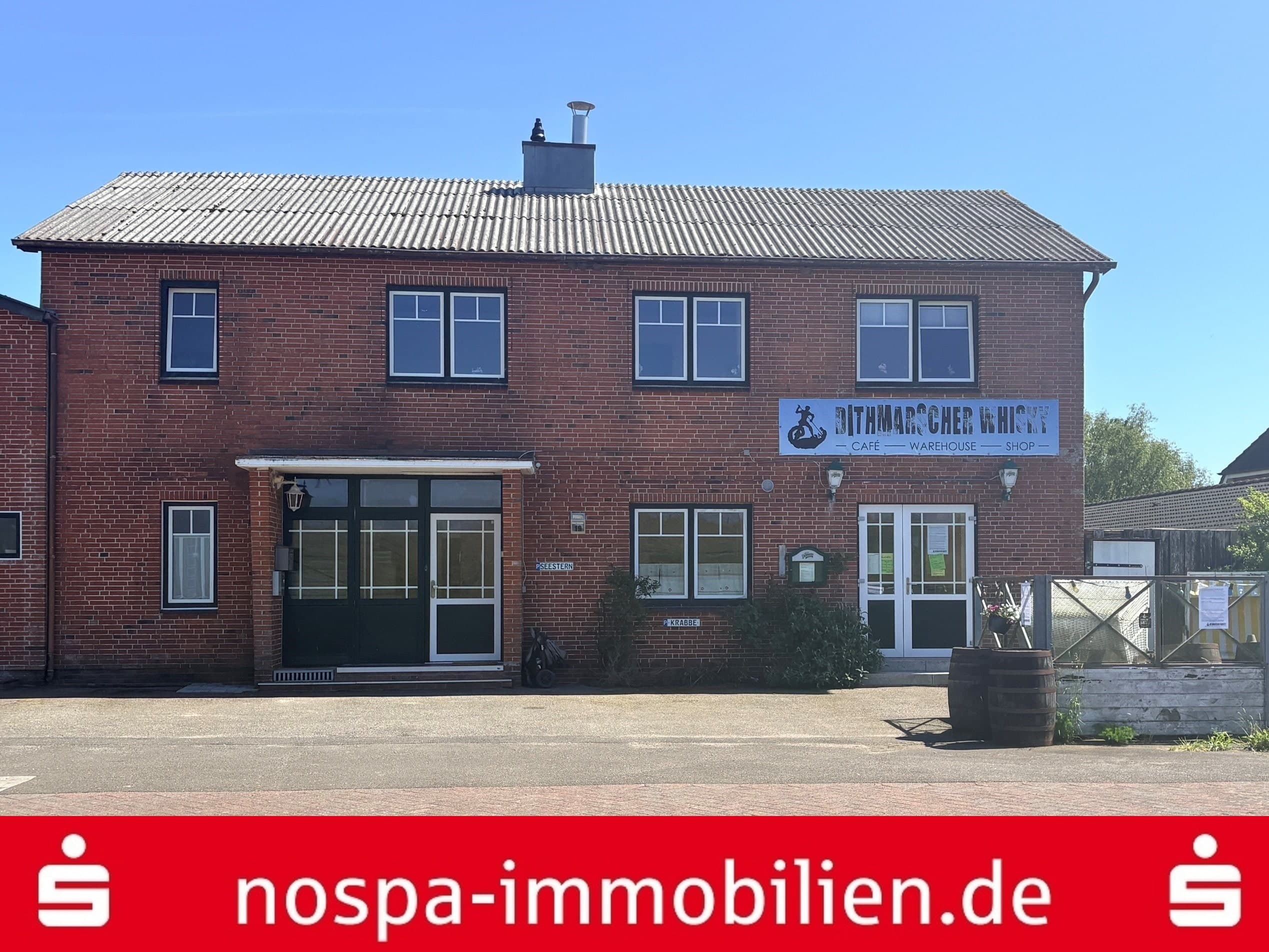 Genuss & Zuhause unter einem Dach! Wohn- und Geschäftshaus in Nordseenähe