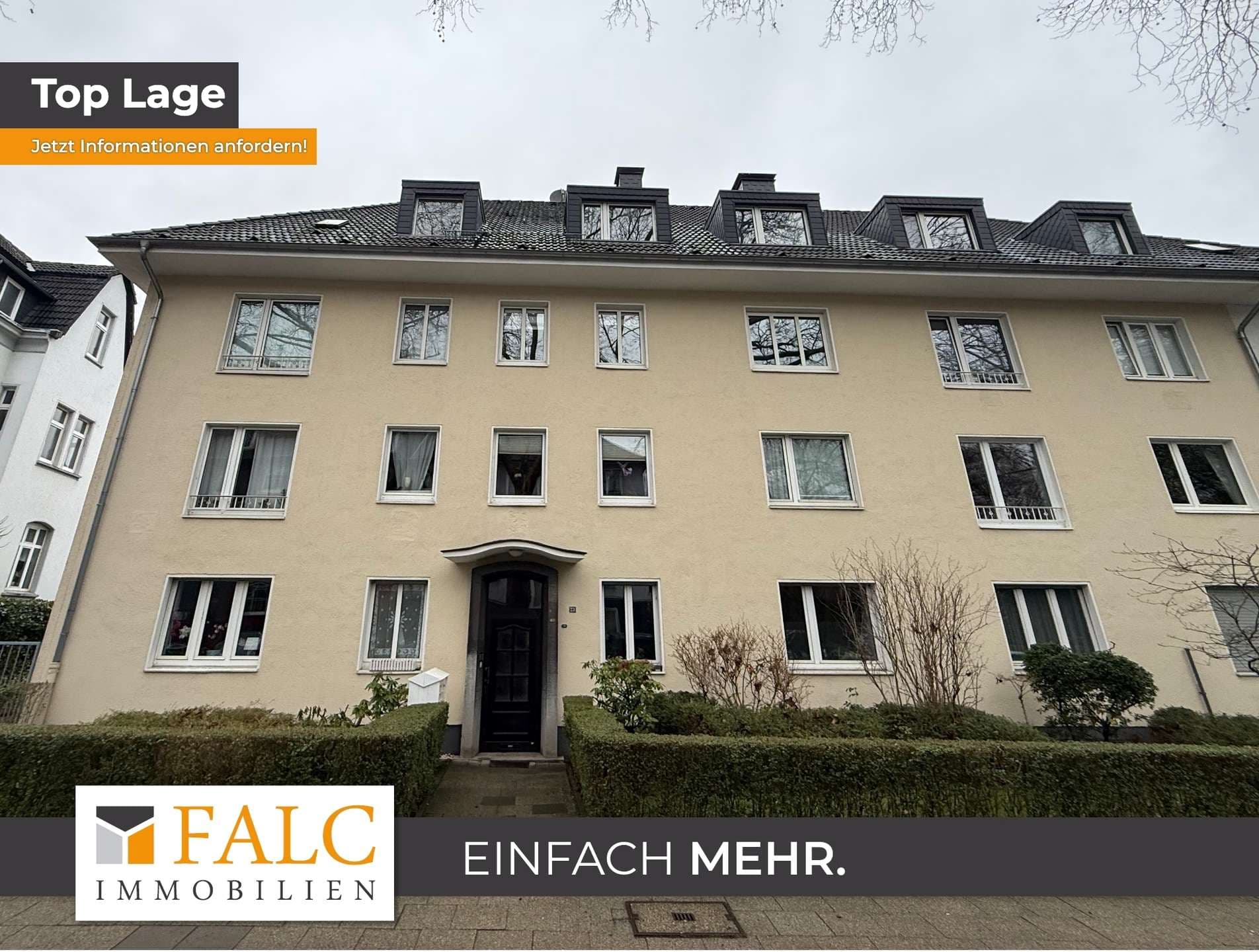 Eigennutzer aufgepasst: 2,5-Zimmer-Wohnung mit Balkon in der Moltkestraße