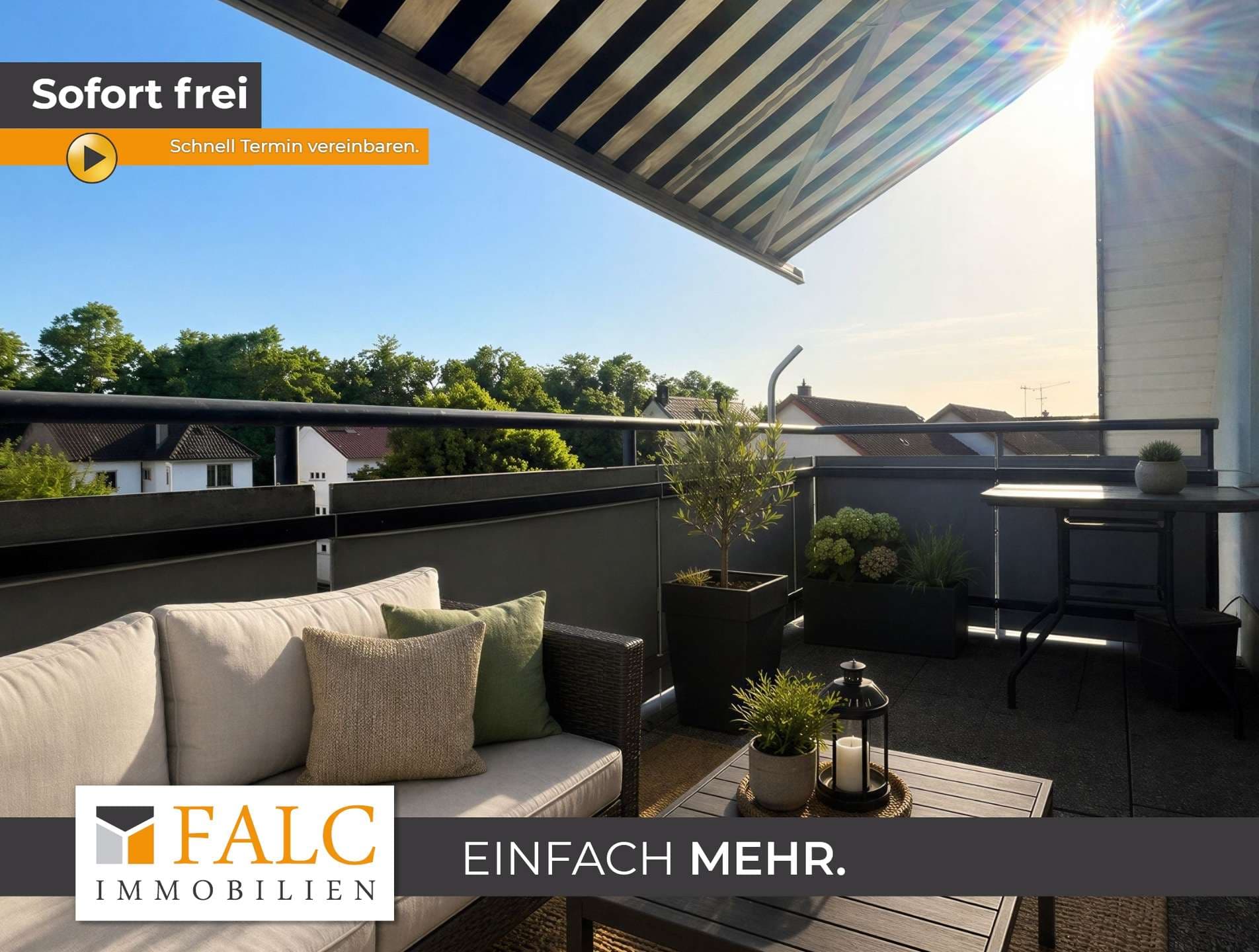 *Leerstehend* 3-Zimmer-Wohnung in Best-Lage! Hochschule & City ganz in der Nähe! - FALC Immobilien