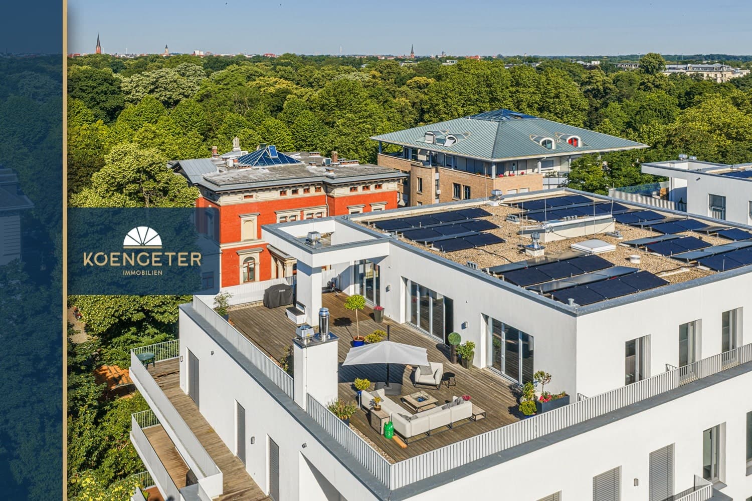 NEU: Luxus-Penthouse im Musikviertel - mit 110 m² Dachterrasse