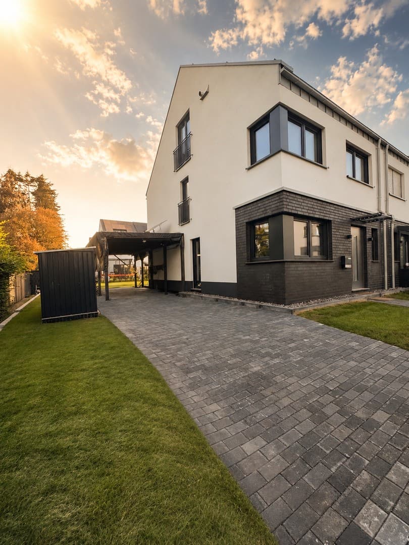 Neubau-Doppelhaushälfte in Schwerte-Geisecke
