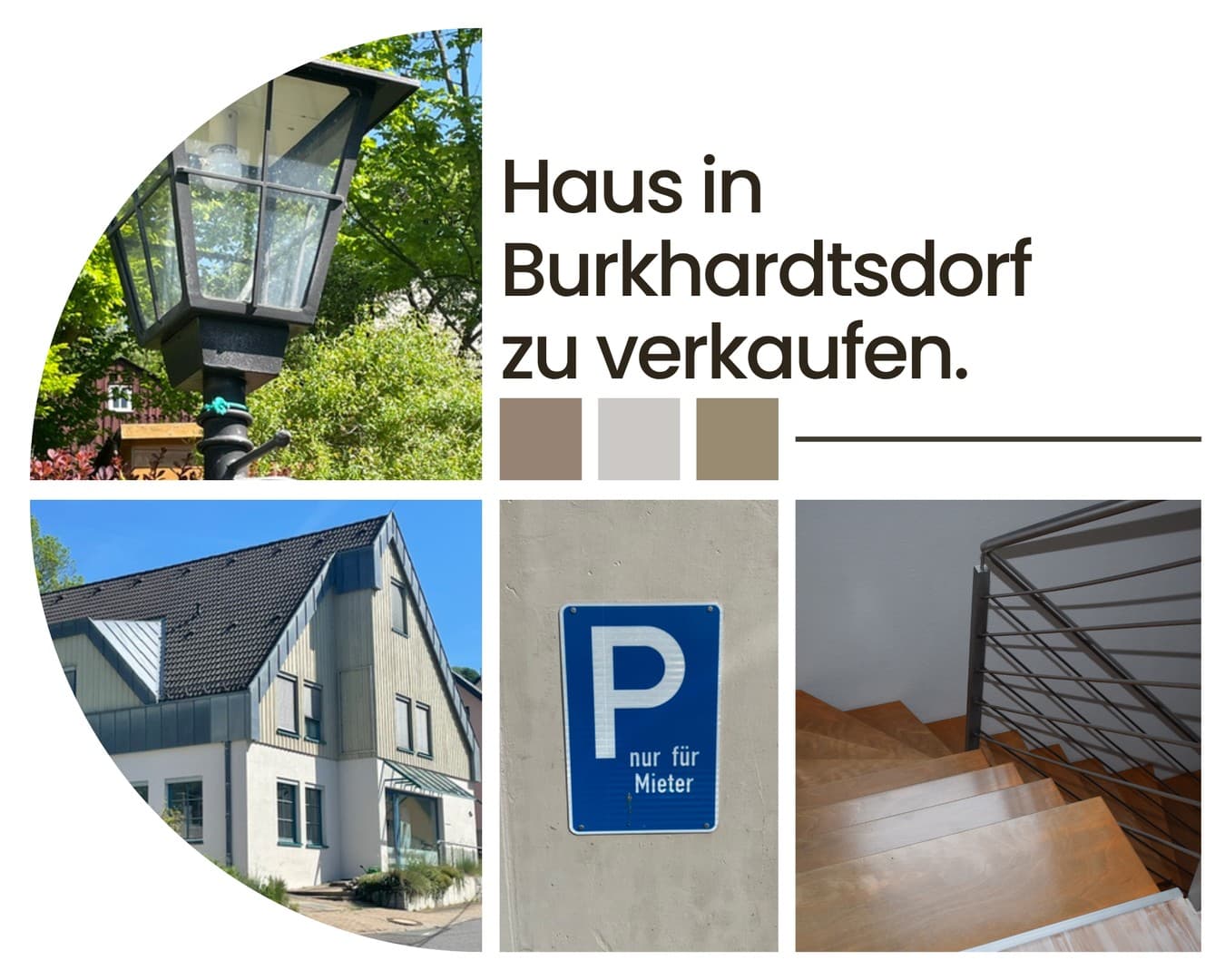 Ein Haus, zum Wohnen und Arbeiten nahe Chemnitz zu verkaufen.