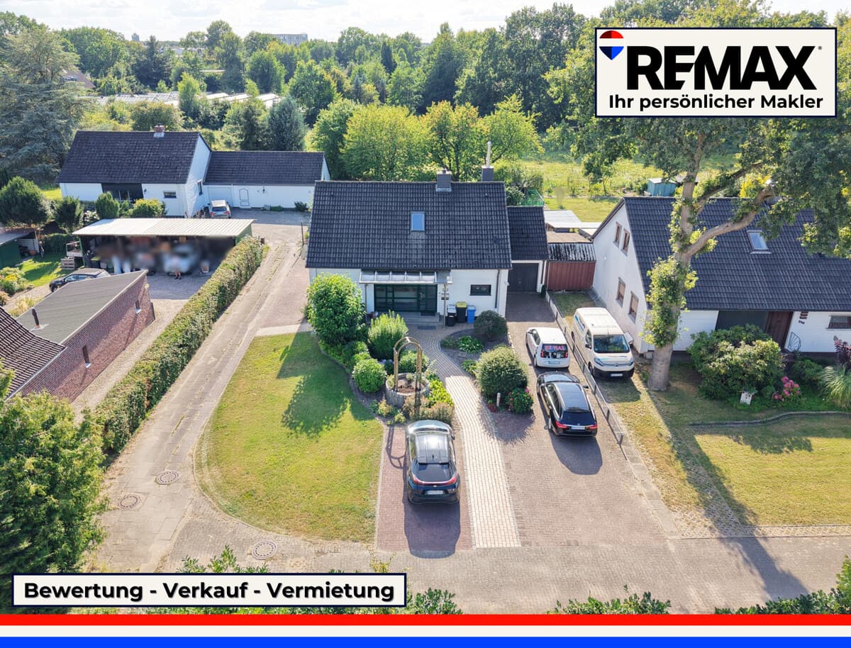 Provisionsfrei für den Käufer!
Großes Einfamilienhaus mit Südwest-Terrasse und Feldrandblick