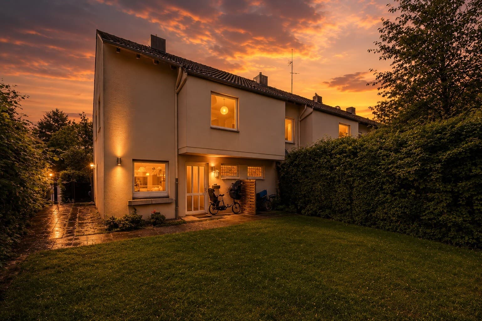 MB-BÜDERICH: VERMIETETES REIHENENDHAUS MIT GARTEN NAHE A52/DÜSSELDORF/NEUSS