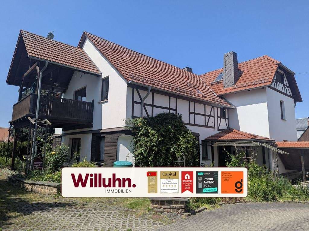 Charmantes MFH in ruhiger Lage | Großes Grundstück mit Garten und Garagen! | S-Bahn-Anschluss