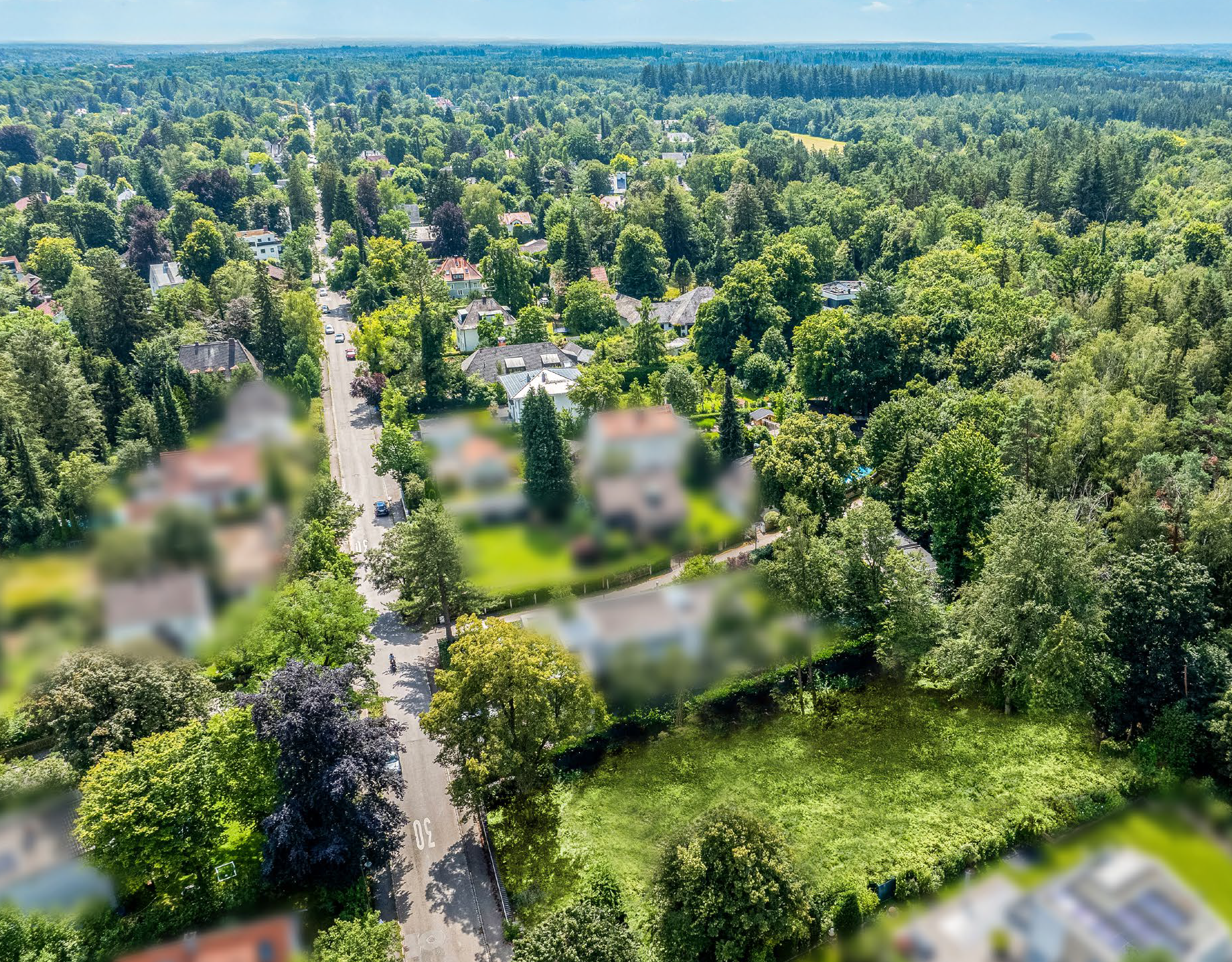 Teil-Grundstück I für EFH-Villa in Gräfelfing