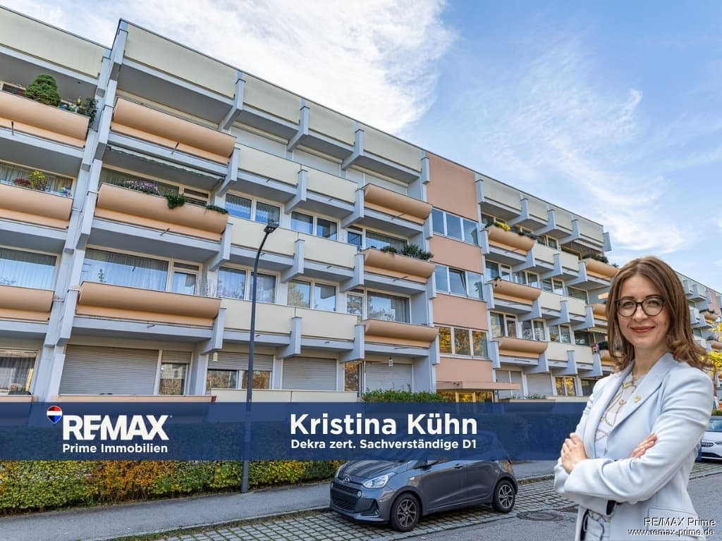 Helle 3-Zimmer-Wohnung mit XXL-Balkon in Gilching