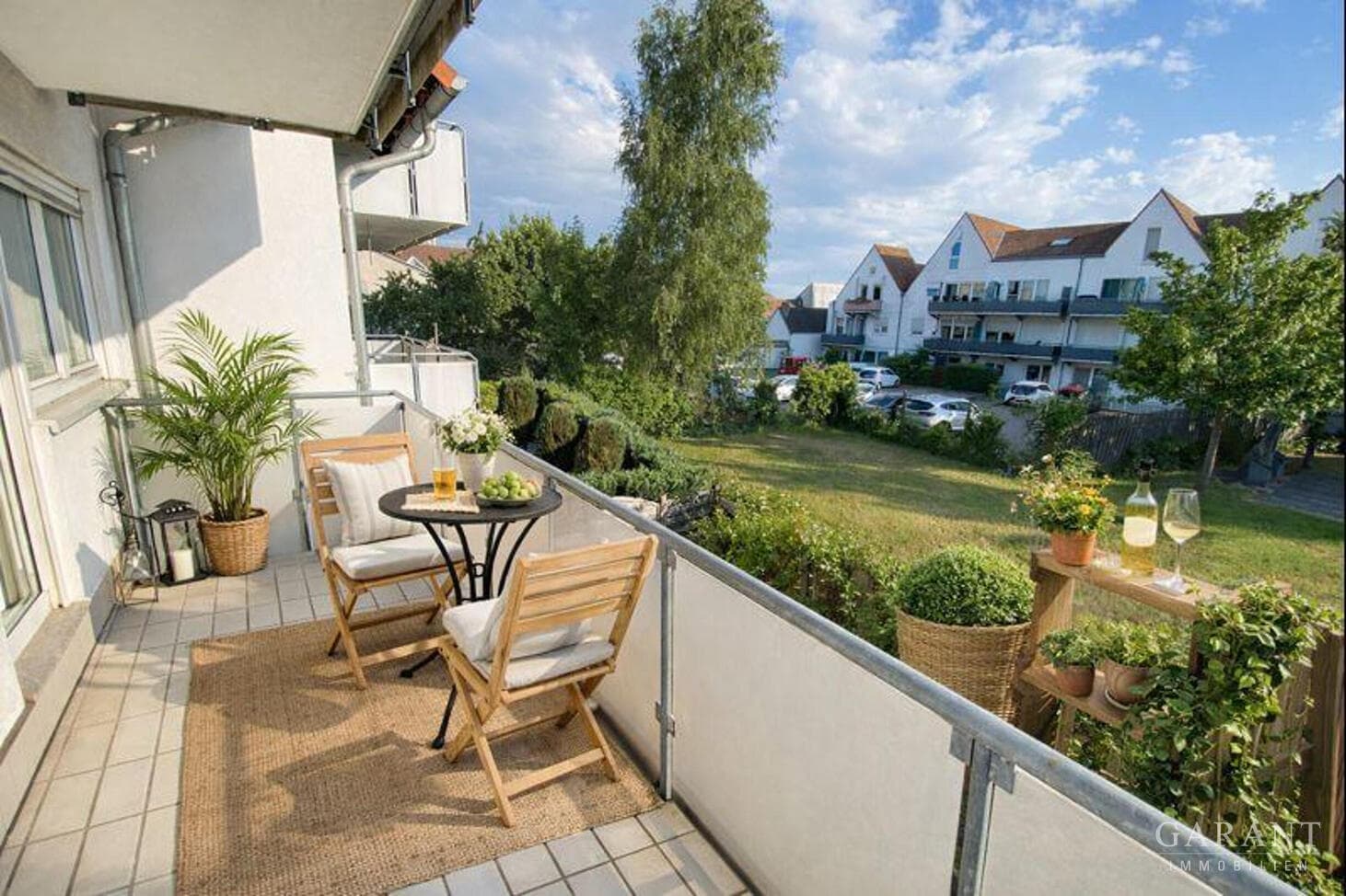 Ruhig wohnen mit Balkon: Gepflegte 3 Zimmer-Wohnung in Top-Lage