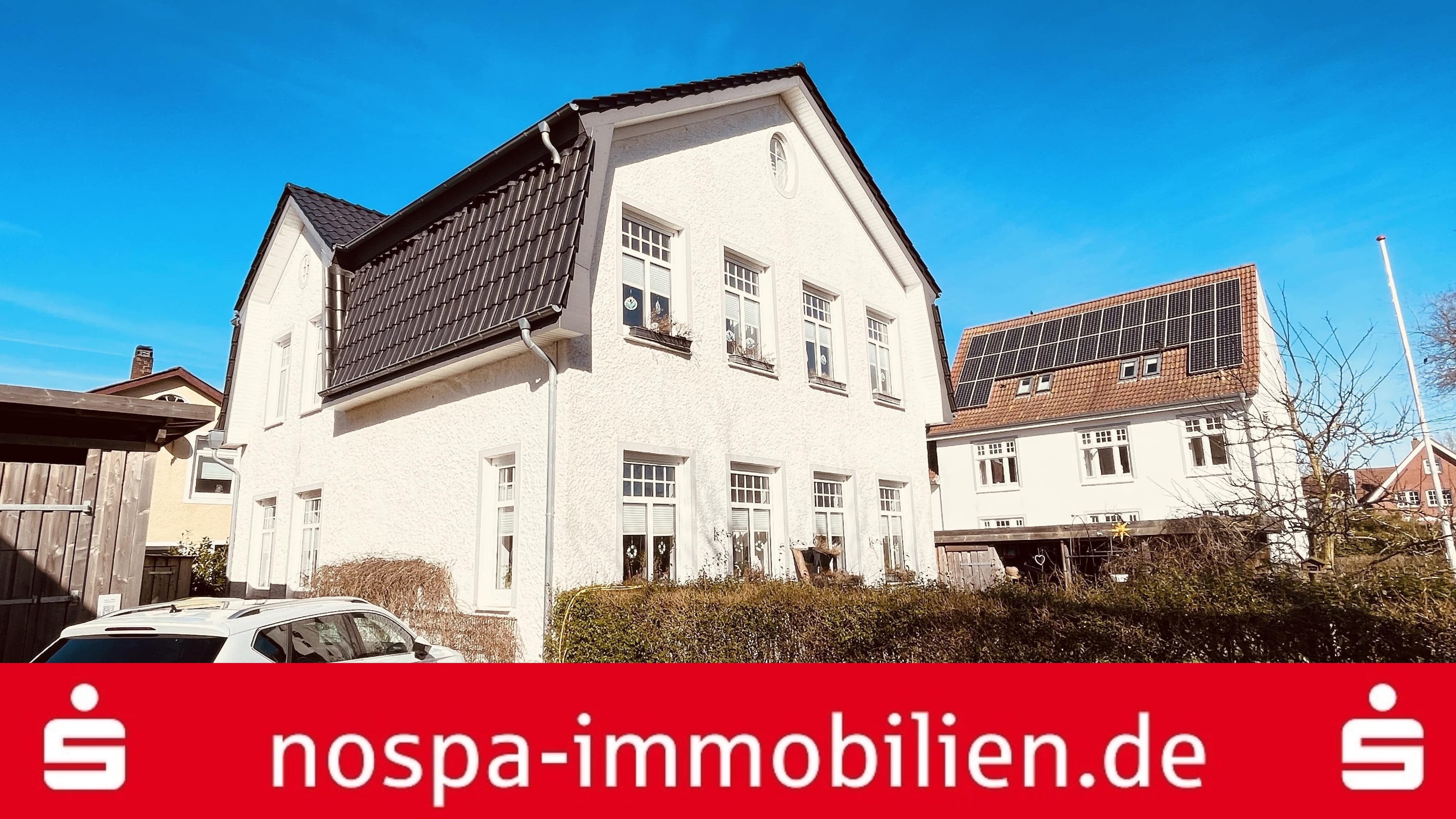 Liebevoll sanierte Stadtvilla am Wyker Südstrand