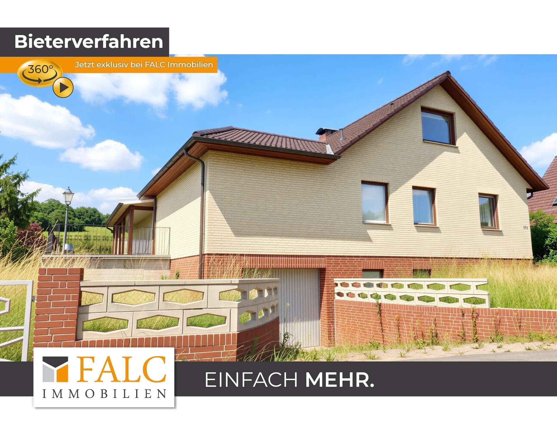 Einfamilienhaus ca. 200 m2 Wohnfläche und ca. 6.900 m² Grundstück - von FALC-Immobilien Göttingen