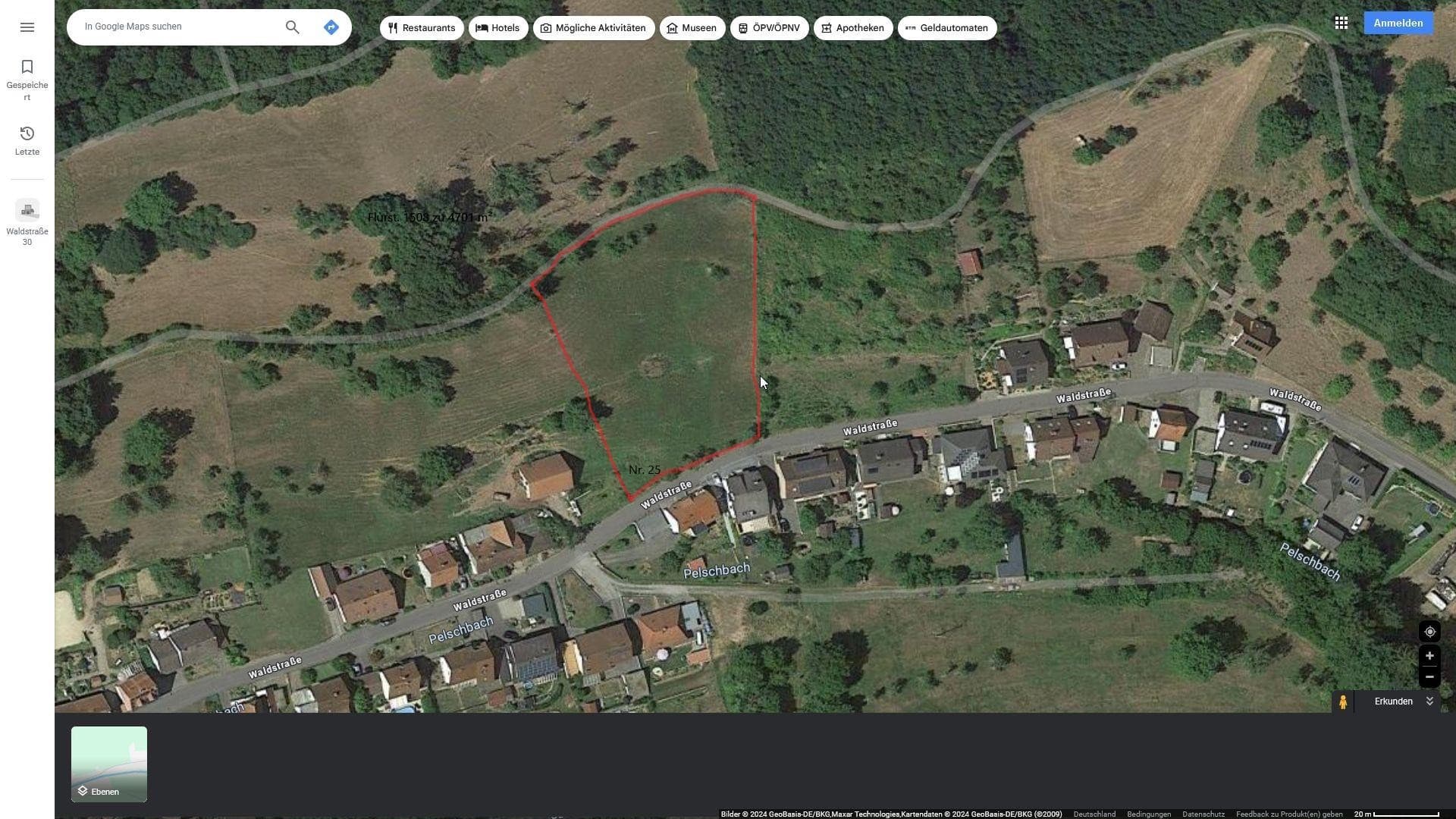 Grundstück; Waldstraße 25 - 27, 66887 Ulmet ; Preis verhandelbar