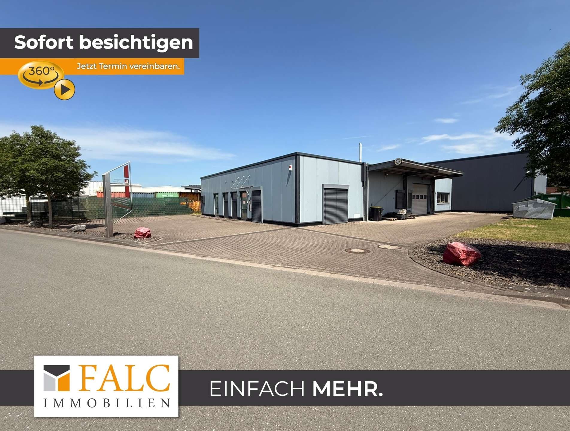 Gewerbestandort mit Halle, Büro, PV & Ausbaureserve – Raesfeld