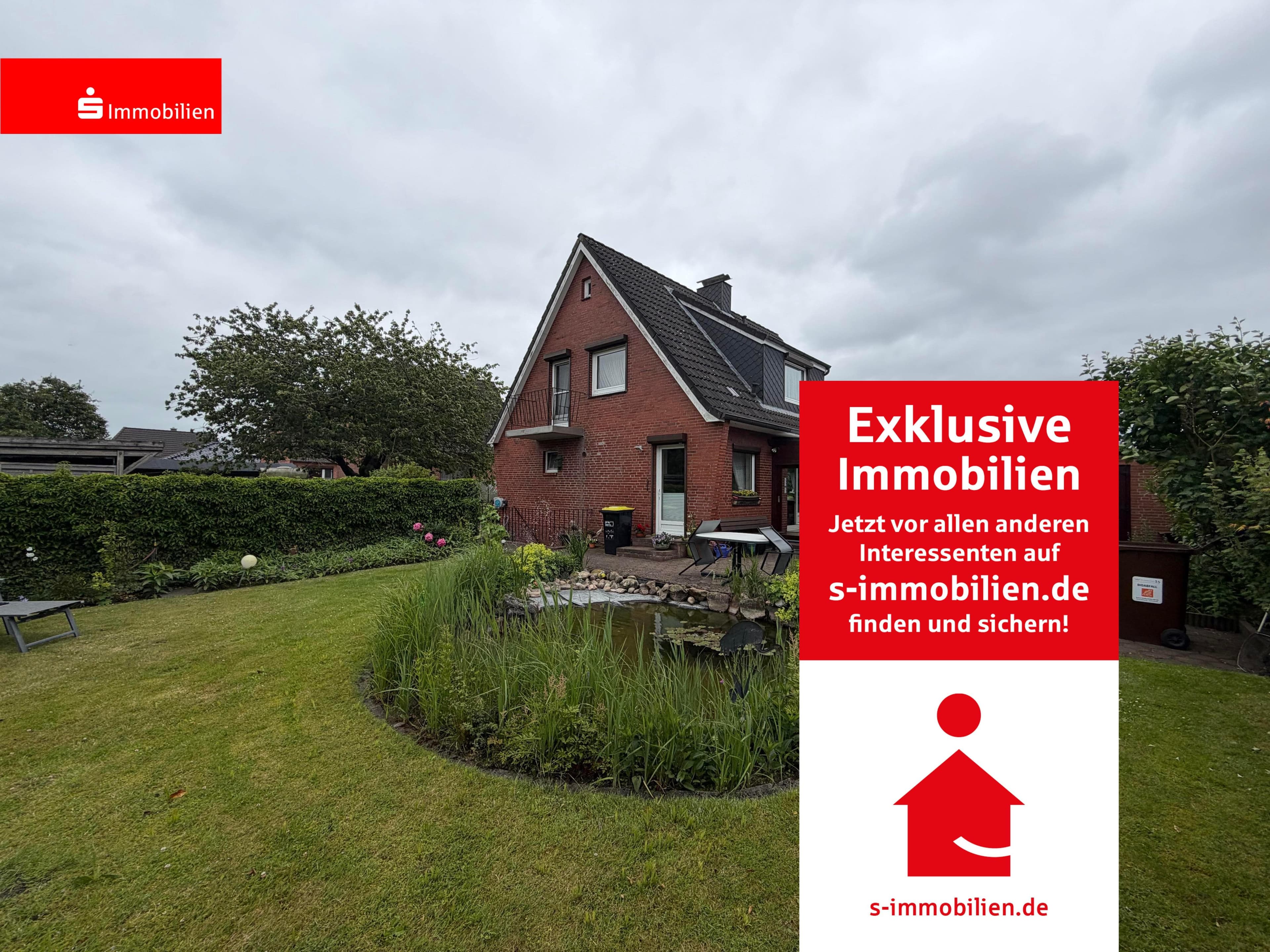 Wohnen mit Gartenidylle und Wintergarten