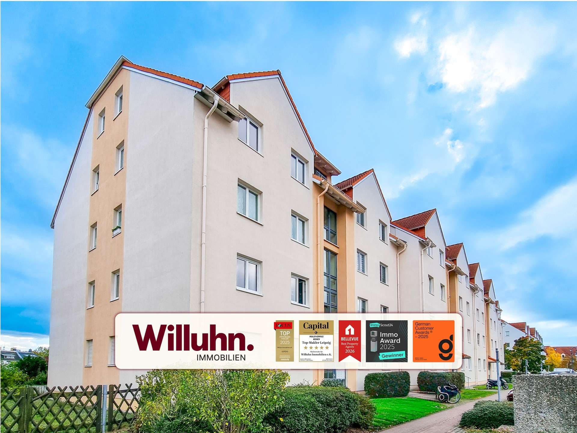 4,49 % Brutto-Rendite - Vermietete 2-Zimmer-Maisonettewohnung mit Südbalkon