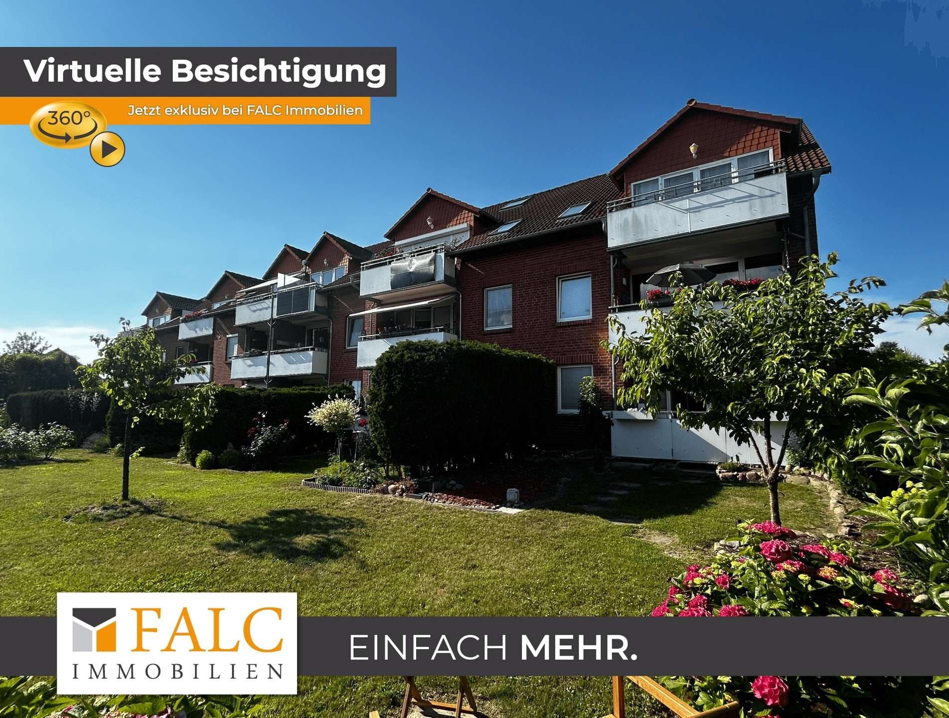 Modernisierte Eigentumswohnung mit Südbalkon, Einbauküche & Stellplatz