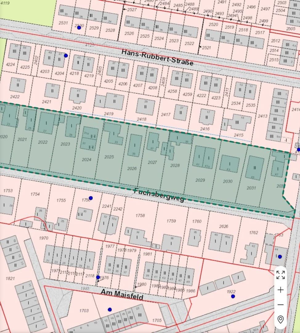 699 m² Baugrundstück in ruhiger Wohnlage von Hamburg-Billstedt