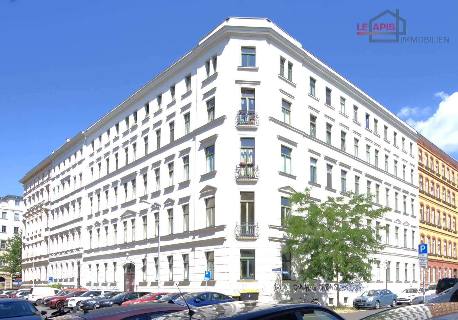 SCHICKE, UNVERMIETETE 3-RWG MIT PARKETT U. EBK (WG-GEEIGNET) IN DER BELIEBTEN LEIPZIGER SÜDVORSTADT