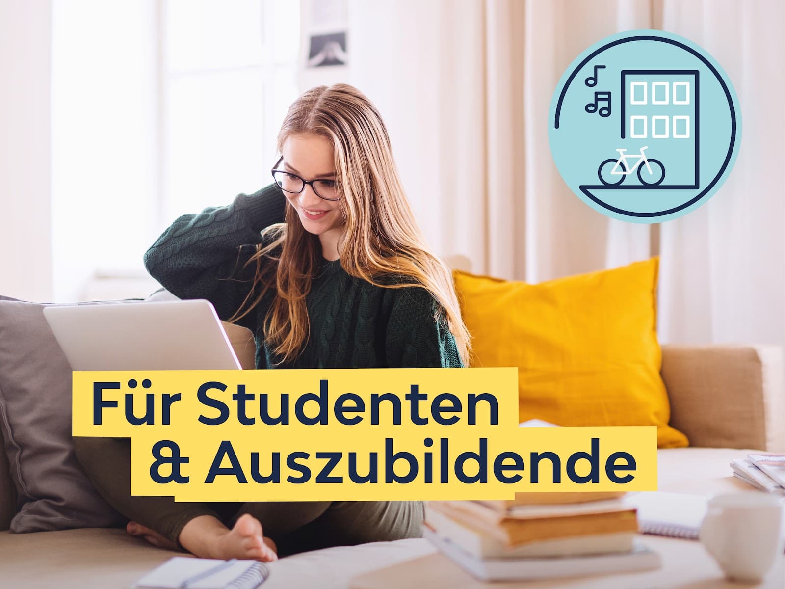 1-Raum Single Wohnung ab August zu vermieten.