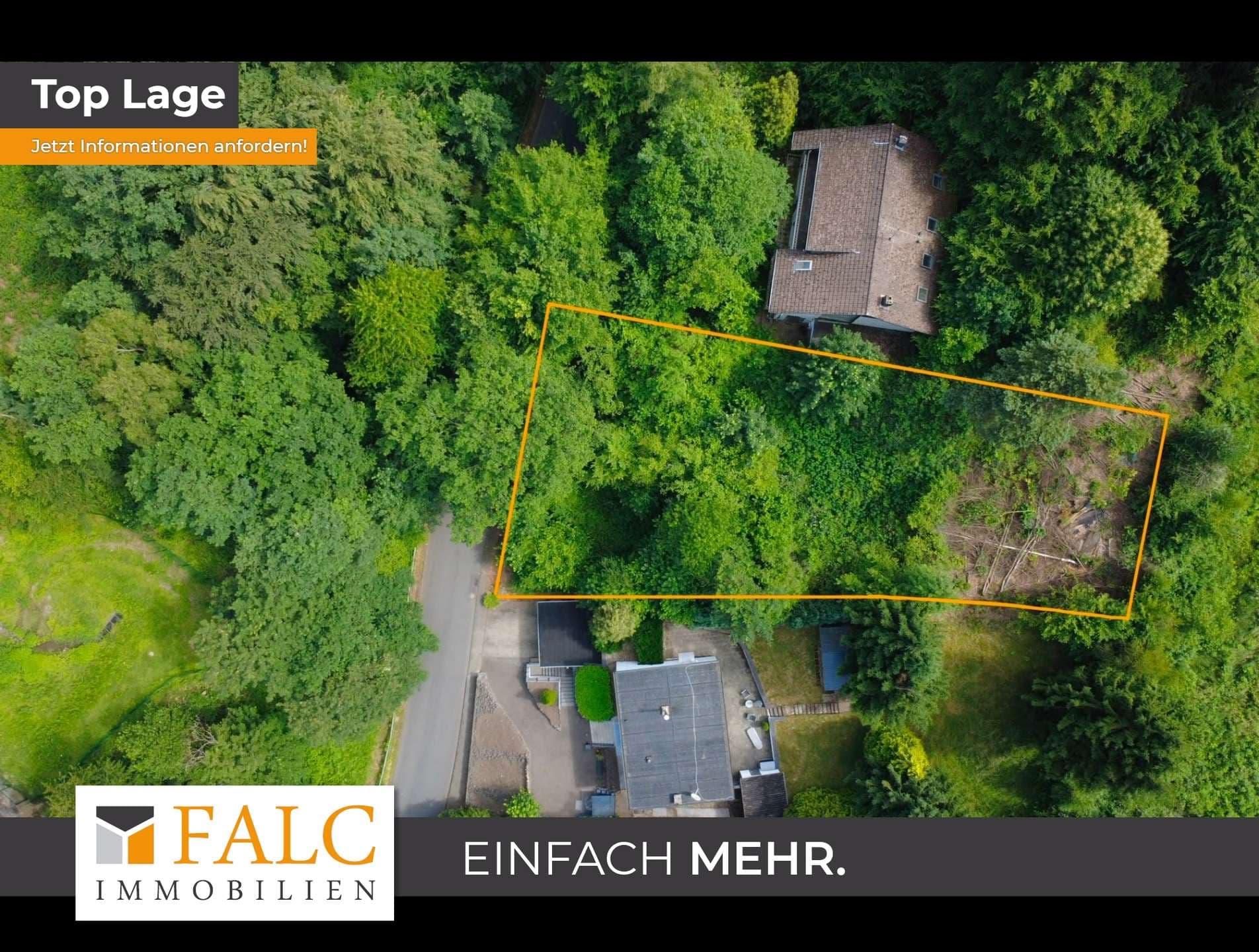 Baugrundstück in Overath-Steinenbrück Attraktives Baugrundstück mit Entwicklungspotenzial ca. 982 m²