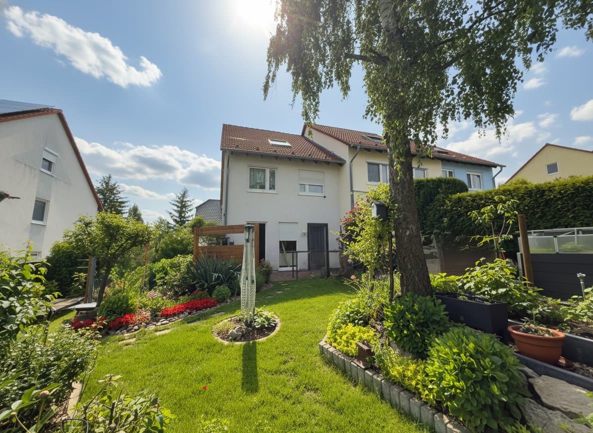 Vermietetes Reiheneckhaus in schöner Lage