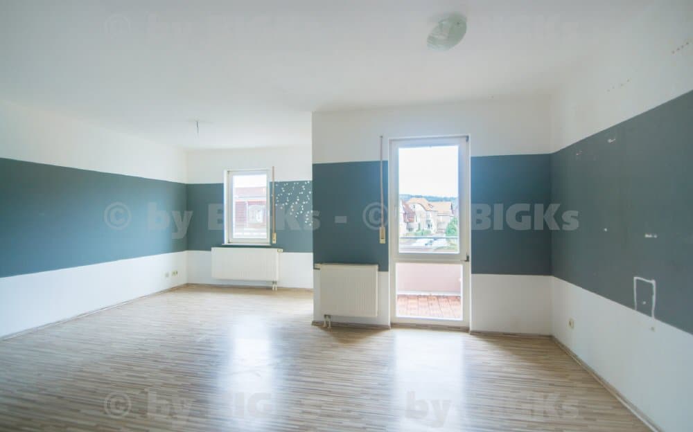BIGKs - Suhl Mitte: 1Raumwohnung, Fahrstuhl, integrierte Küche&Wannenbad,Balkon (-;)