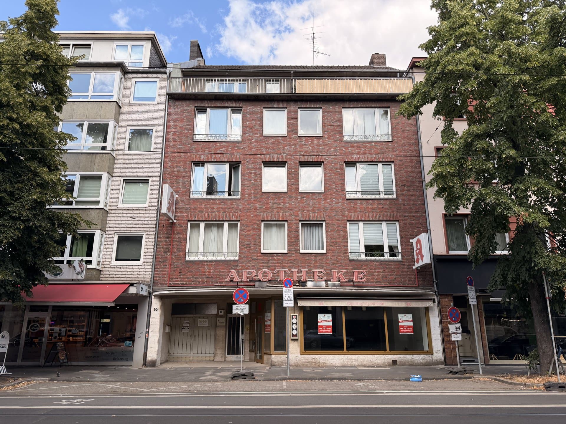 Düsseldorf-Pempelfort: Ladenlokal auf der Duisburger Straße