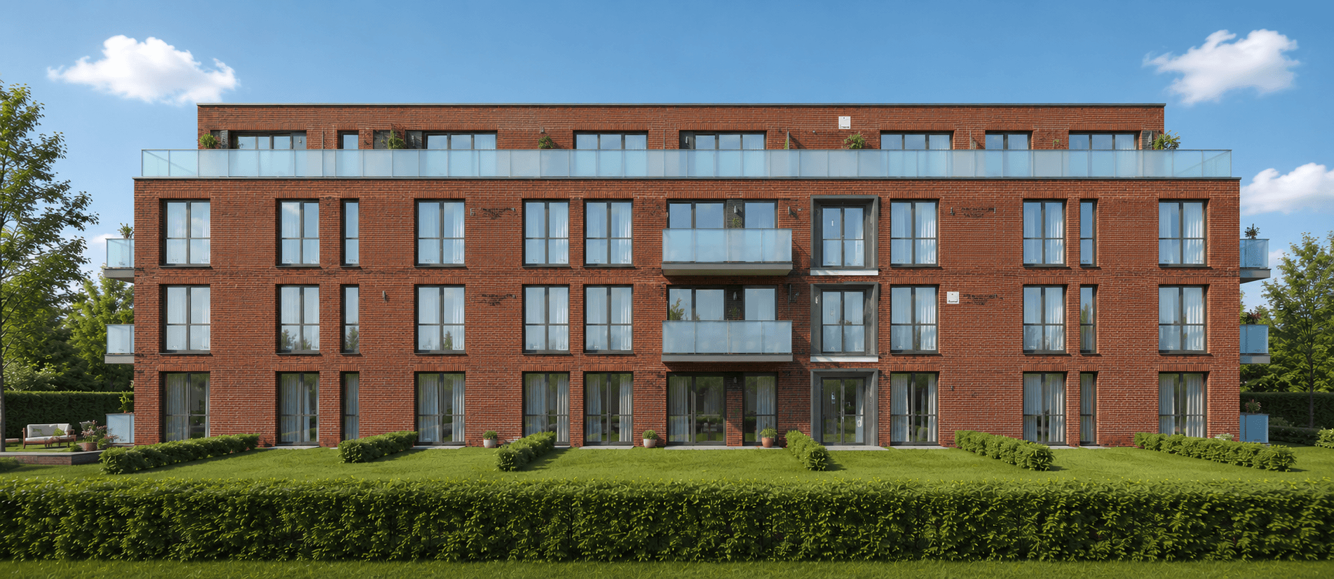 NEUBAU 3 Zi-barrierefreie Penthouse ETW mit Wintergarten in TOP-LAGE Kamp-Lintfort