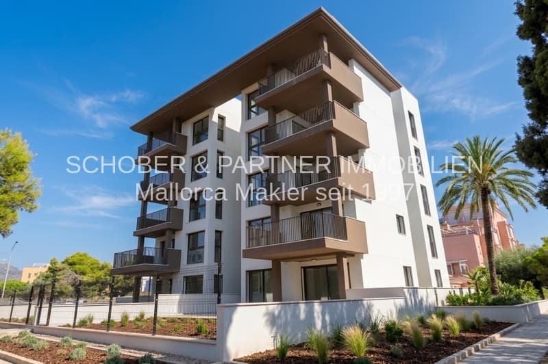 Qualitativ hocherwertige Neubau-Appartement-Anlage im Zentrum von Cala Millor
