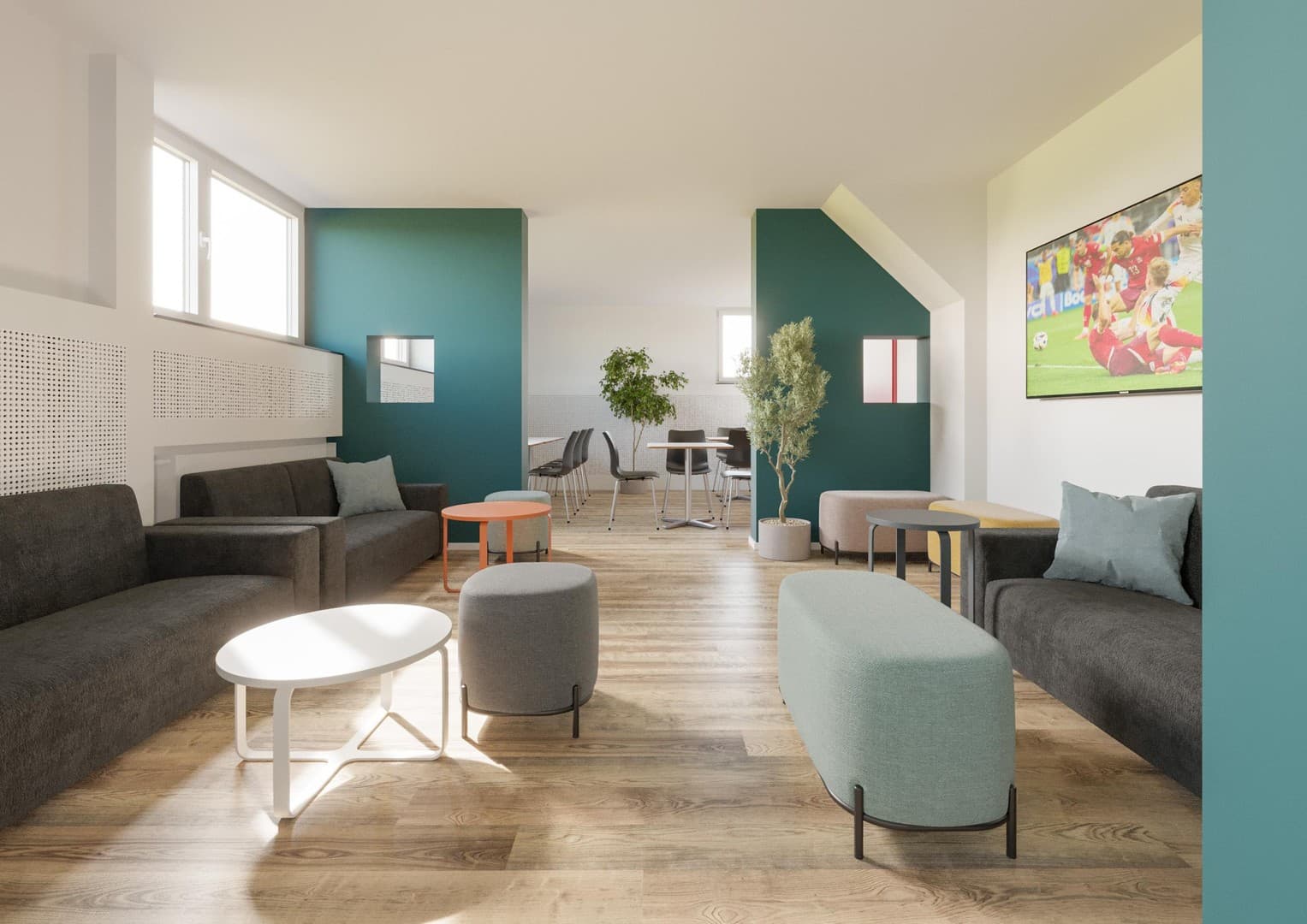 **Modernes Studentenapartment**