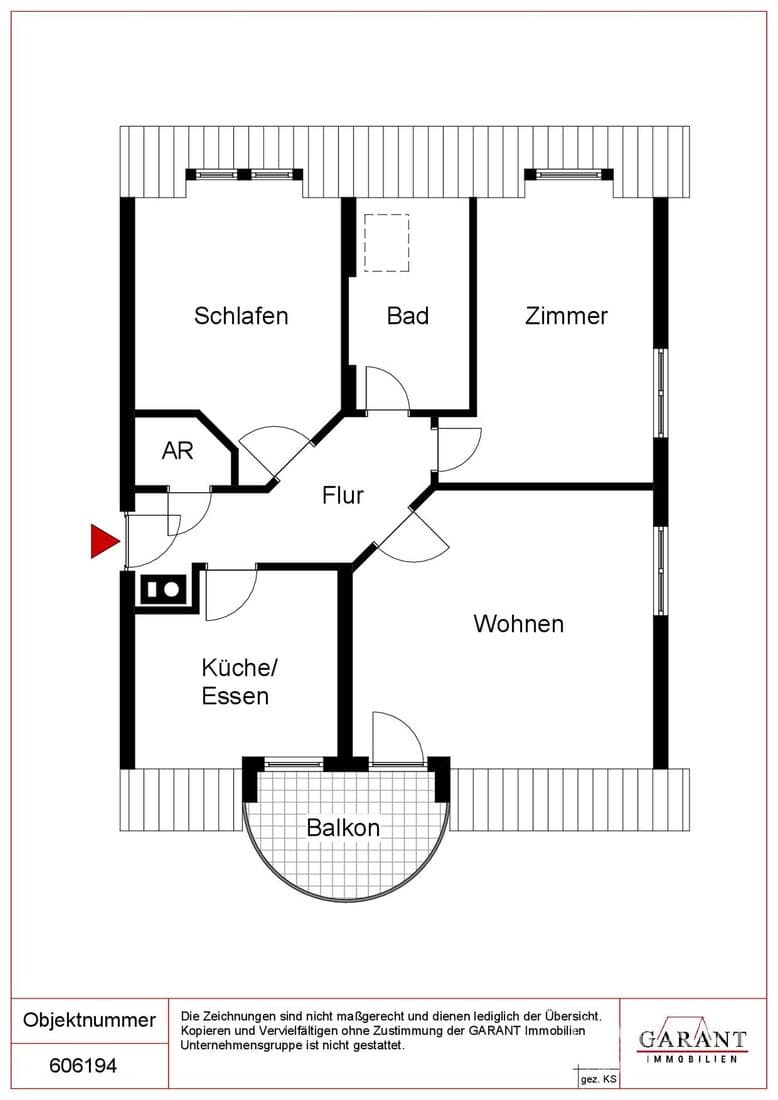 Ruhige Wohnung gesucht ? Hier ist sie, die Suche hat ein Ende.