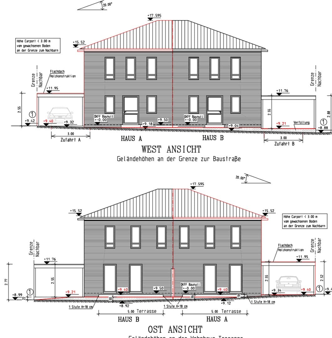 Moderne und sonnige DHH (Stadtvilla Stil) in ruhiger Lage (zentralgelegene Lage in 21680 Stade)