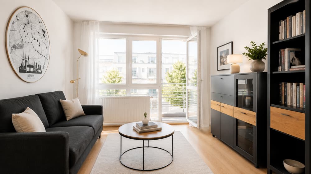 Bezugsfrei: 3-Zi. Wohnung mit 2 Bädern, Balkon, Stellplatz & Concierge-Service in Prenzlauer Berg