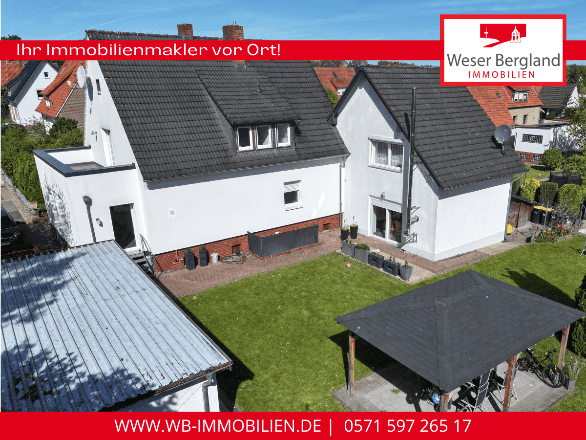 Ansprechendes Einfamilienhaus mit attraktivem Anbau und über 245 m² Platz