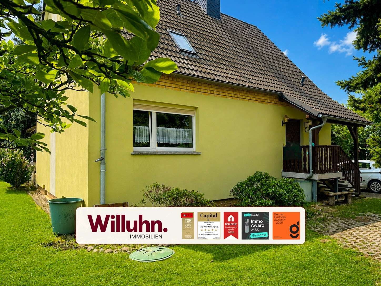 freistehendes Einfamilienhaus | tolle Siedlungslage | idyllischer Garten | Tageslichtbad | Garage
