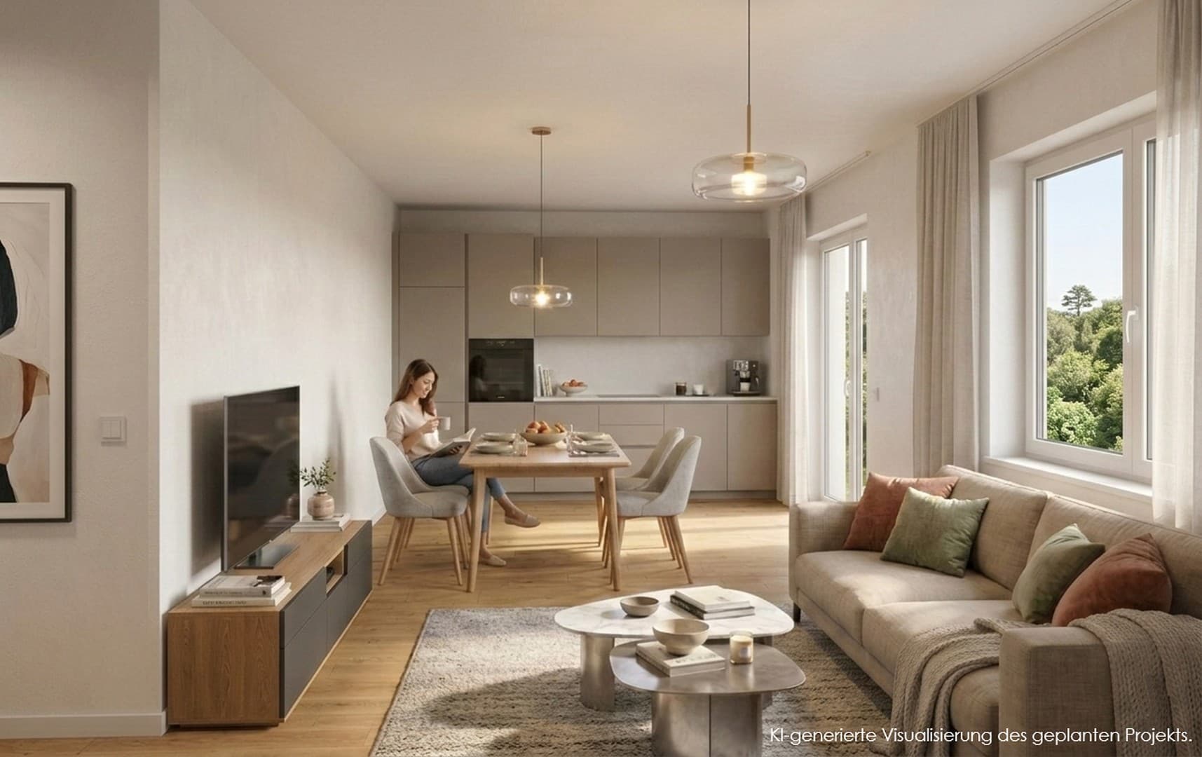 Nur noch 2 Einheiten im Projekt: Neubau-Erstbezug mit Balkon & Stellplatz