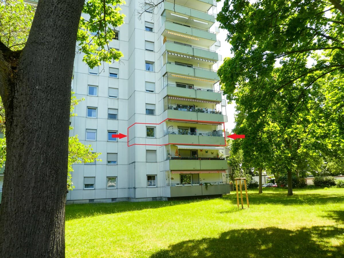 Altersgerechte Wohnung mit Fahrstuhl in Ludwigshafen-Gartenstadt