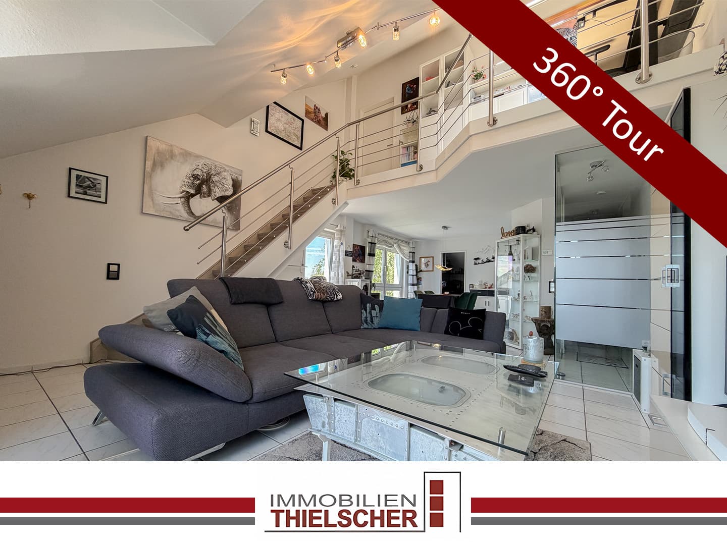 3-Zimmer-Maisonettewohnung mit Balkon, Dachterrasse und Stellplatz in Herzogenrath-Kohlscheid
