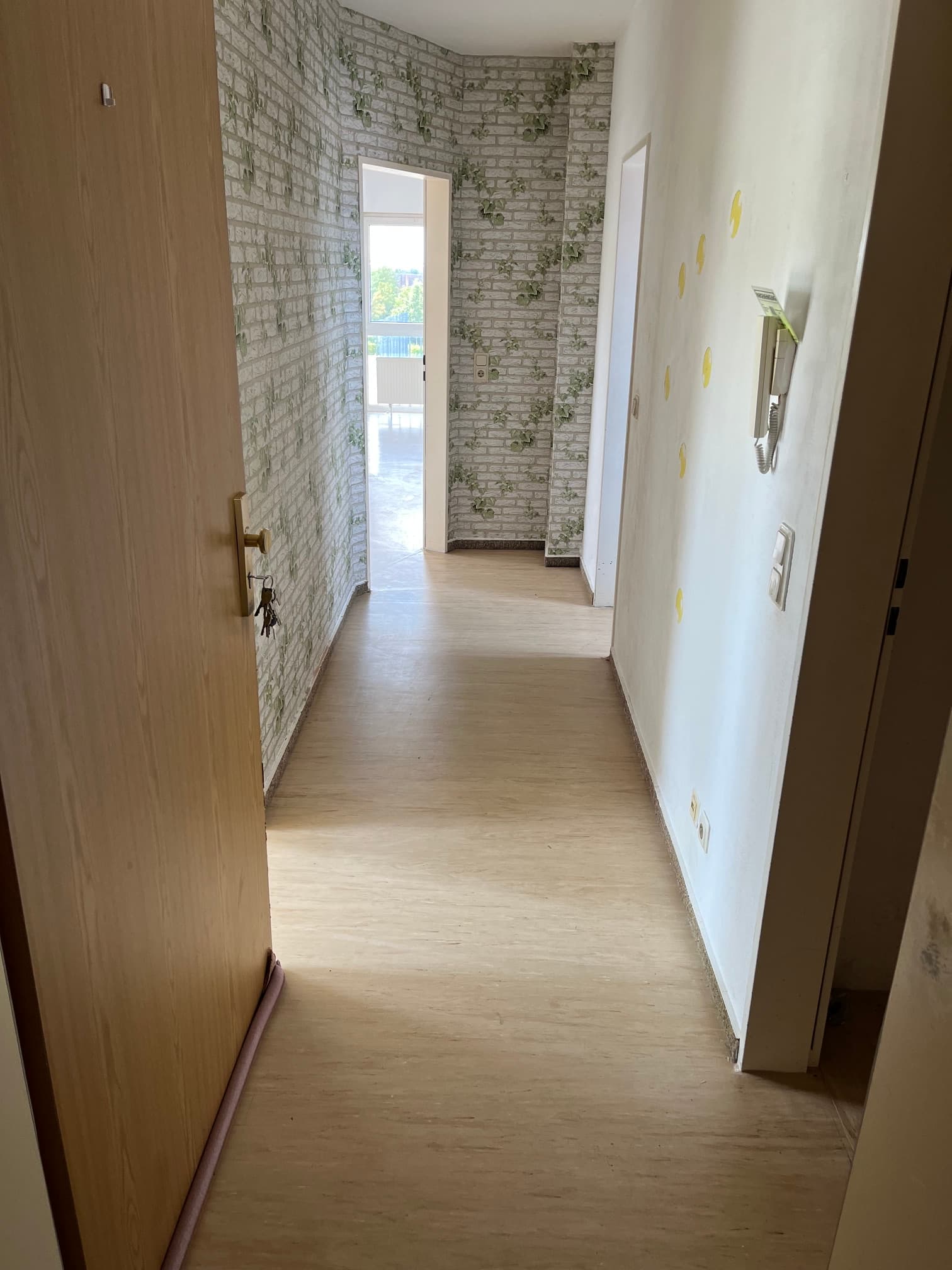 Zweiraumwohnung mit Balkon im Zentrum