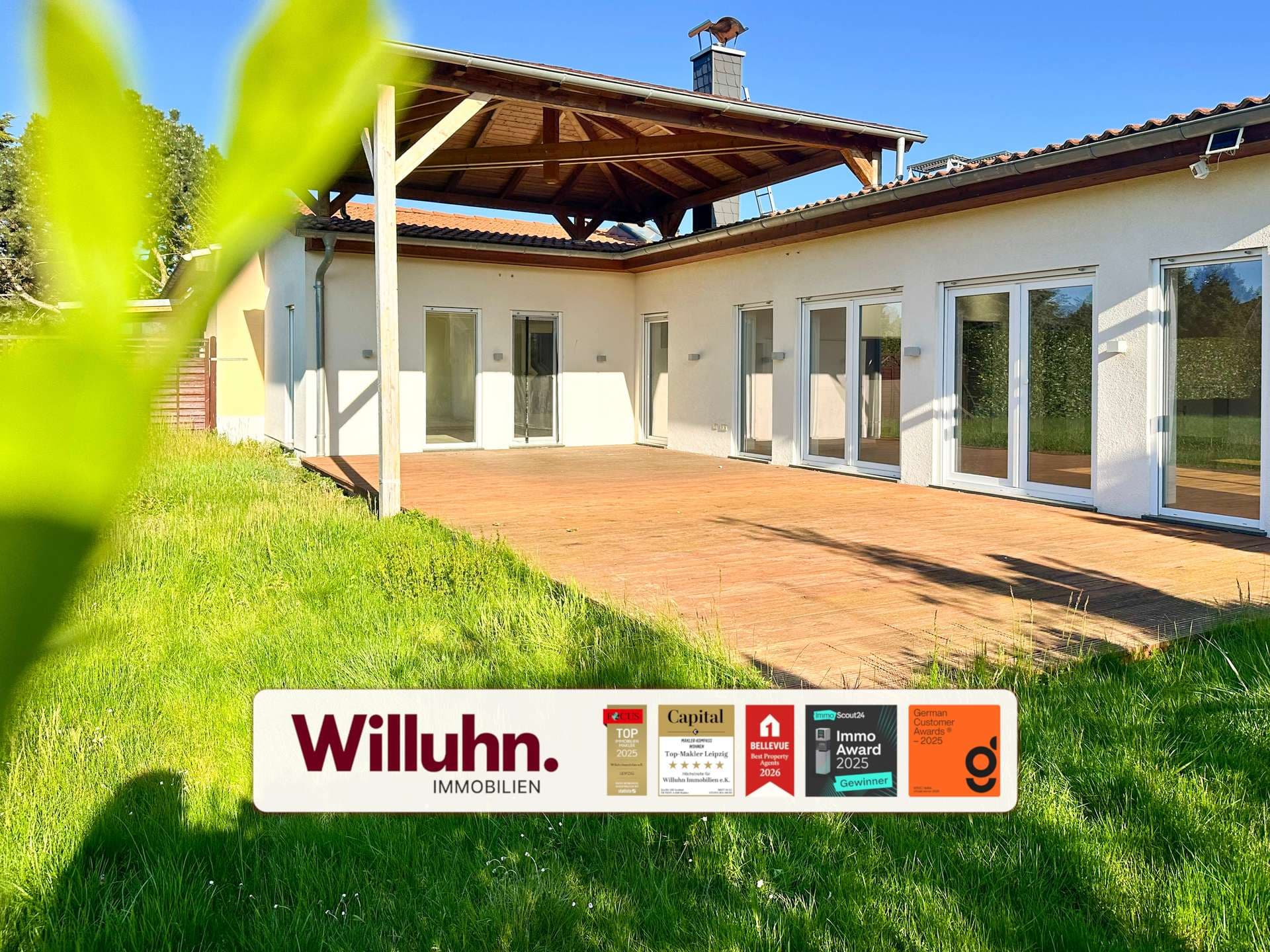 Bungalow mit Terrasse | Bezugsfrei | Einbauküche | Garage | Flexibles Nutzungskonzept