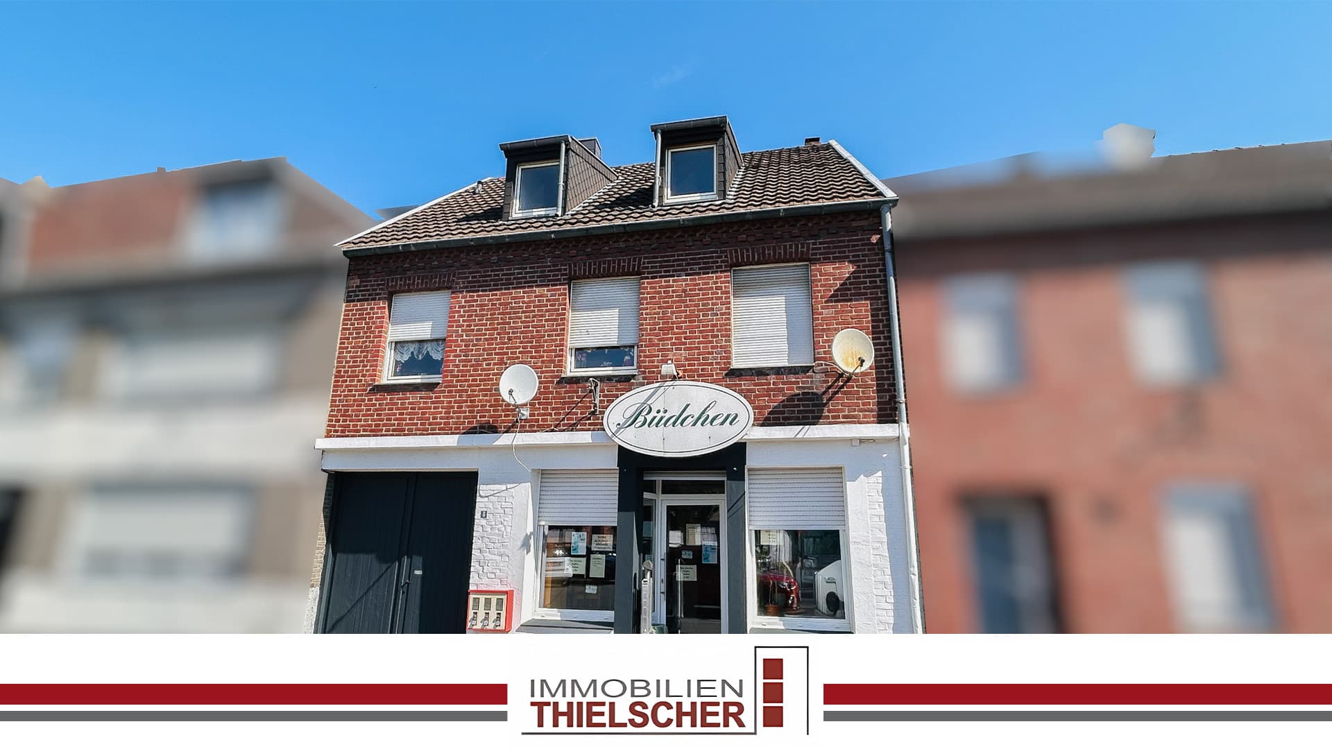 Zweiparteienhaus mit zusätzlicher Gewerbeeinheit in Erkelenz-Kückhoven