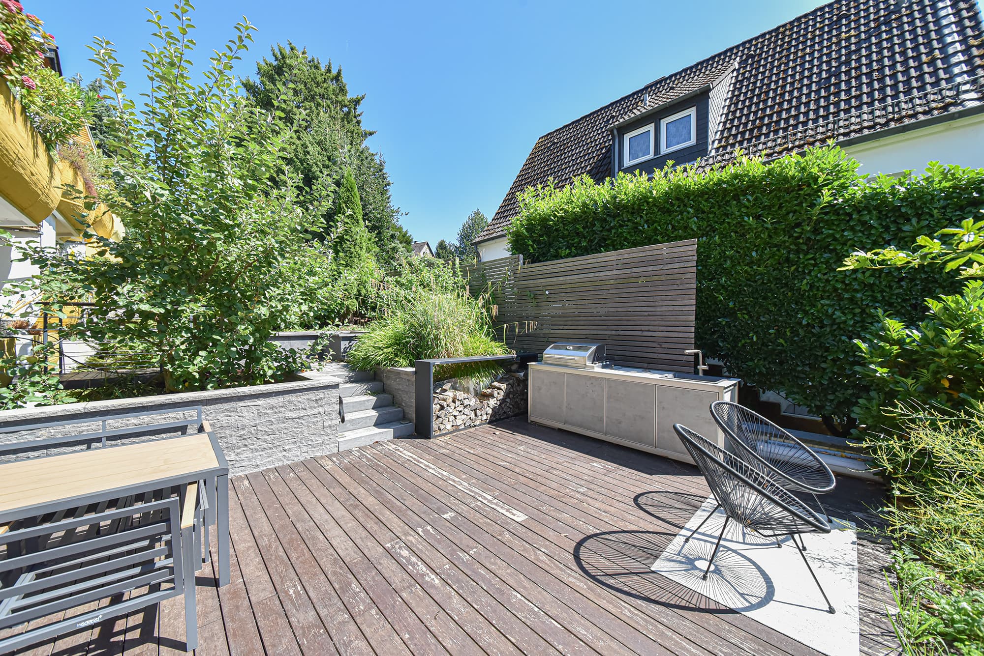 Exklusive Split-Level-Wohnung mit XXL-Terrasse und Dachgarten