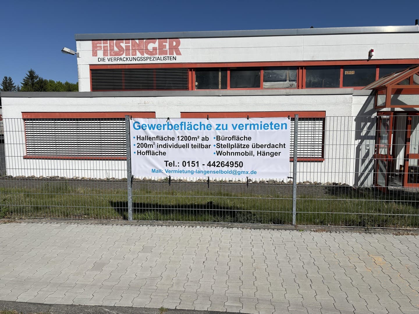 Lager/ Produktionsflächen ca. 1400 m2 mit Büro / teilbar