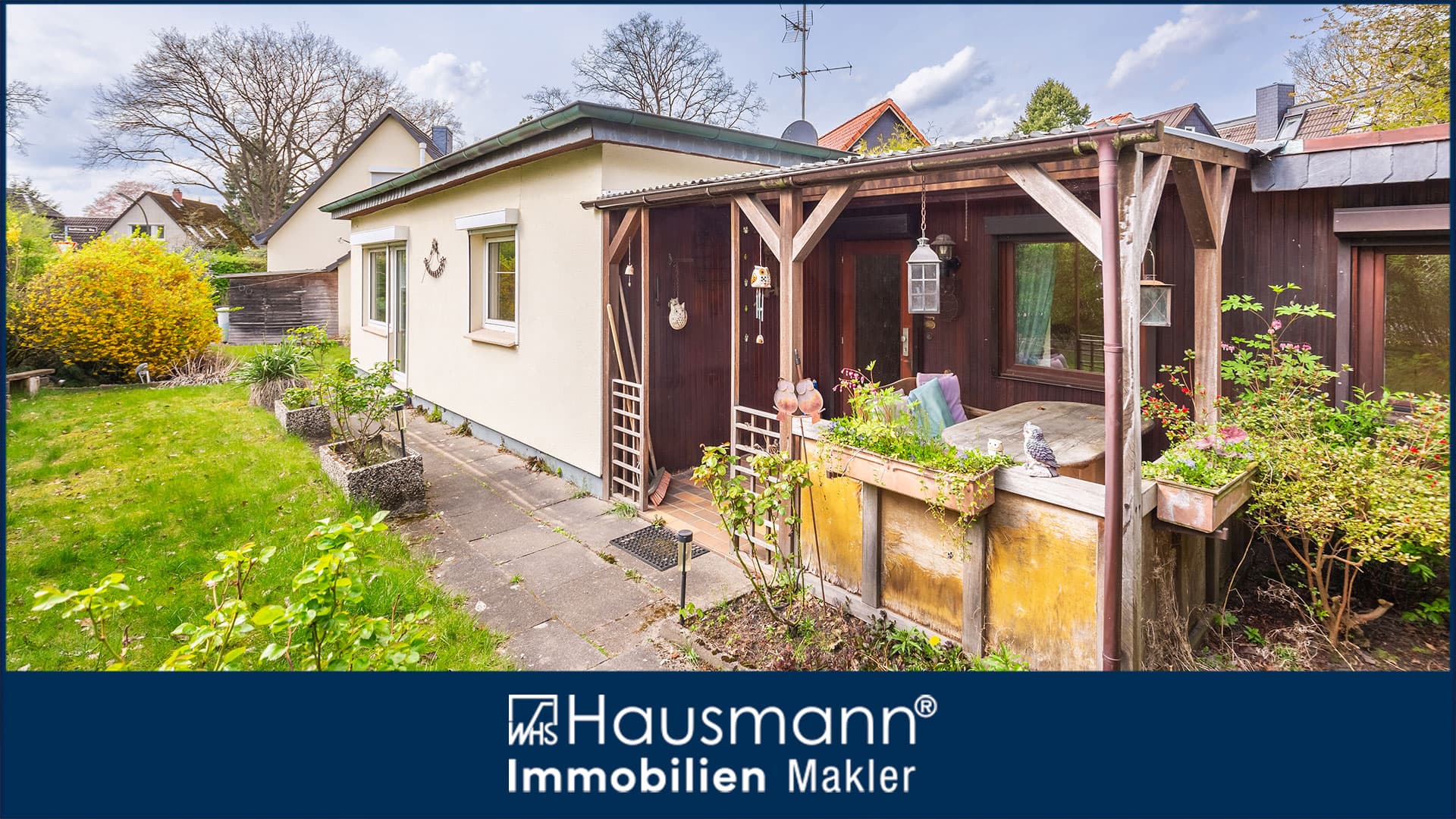 Stark sanierungsbedürftiger Bungalow von Hamburg-Niendorf!