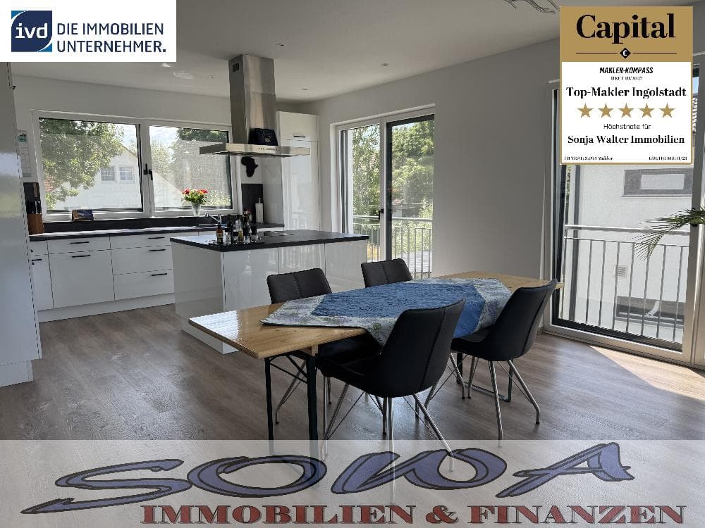 Traumwohnung sucht neue Mieter - 3 Zimmer, offener Wohnbereich, Balkon, hochwertige Einbauküche - Oberhausen - Ein Objekt von Ihrem Immobilienpartner SOWA Immobilien und Finanzen