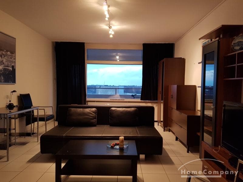 1 Zi.Whg., möbliert, 6. OG, Balkon, Nähe Hauptbahnhof.