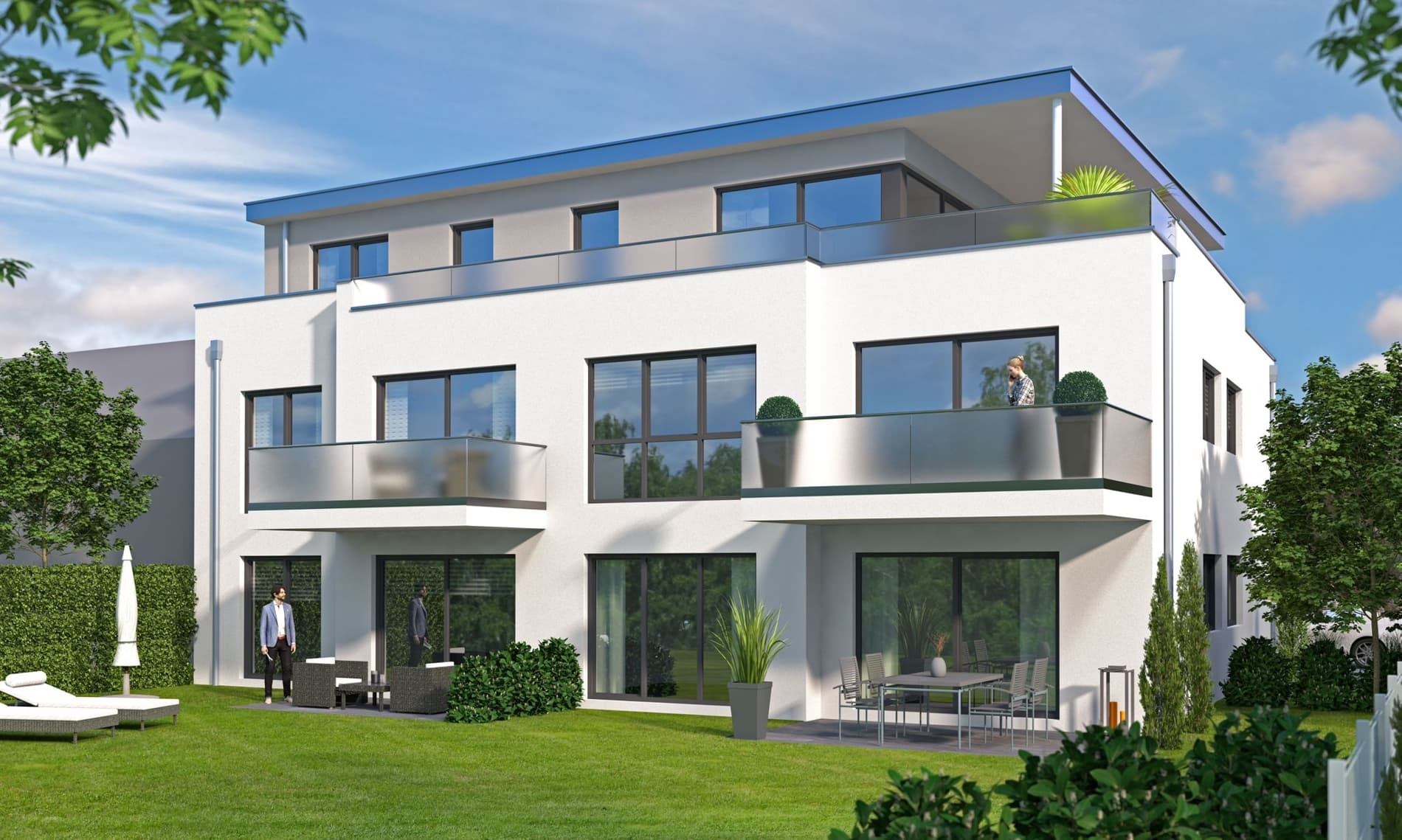 Moderne Erdgeschosswohnung mit Terrasse und Gartenoption – 109 m² purer Wohnkomfort