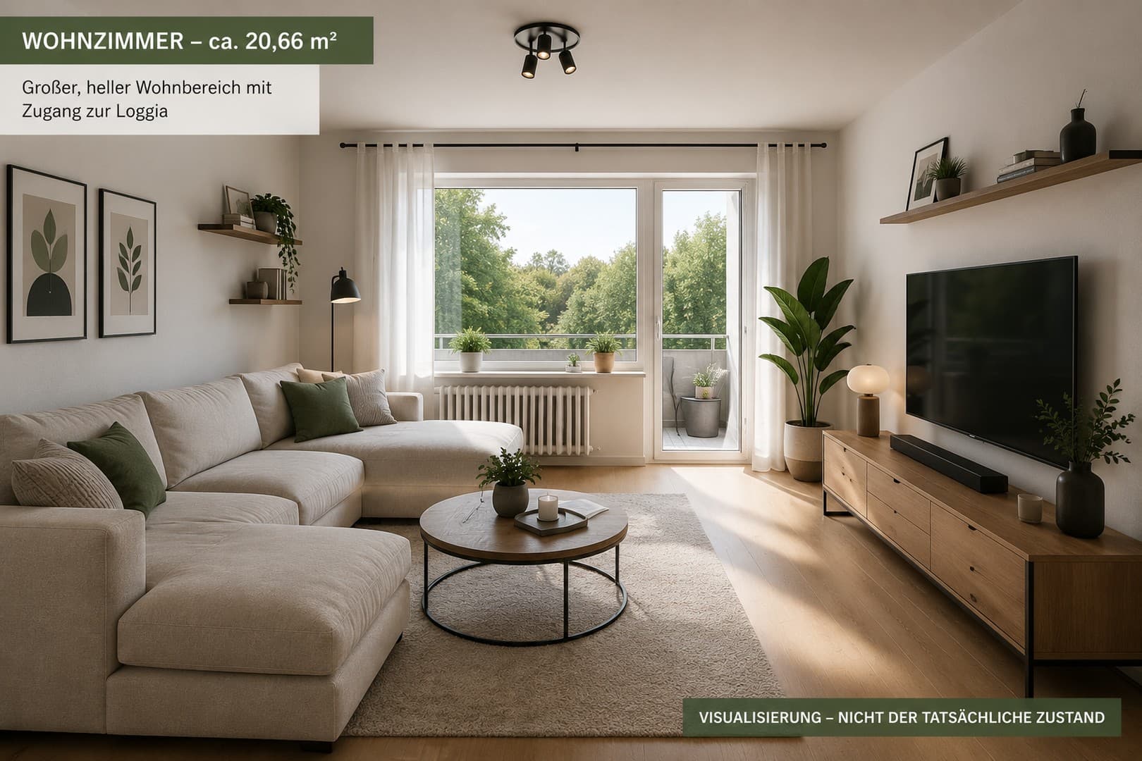 3-Zimmer-Wohnung mit Balkon in Bremen-Osterholz – provisionsfrei